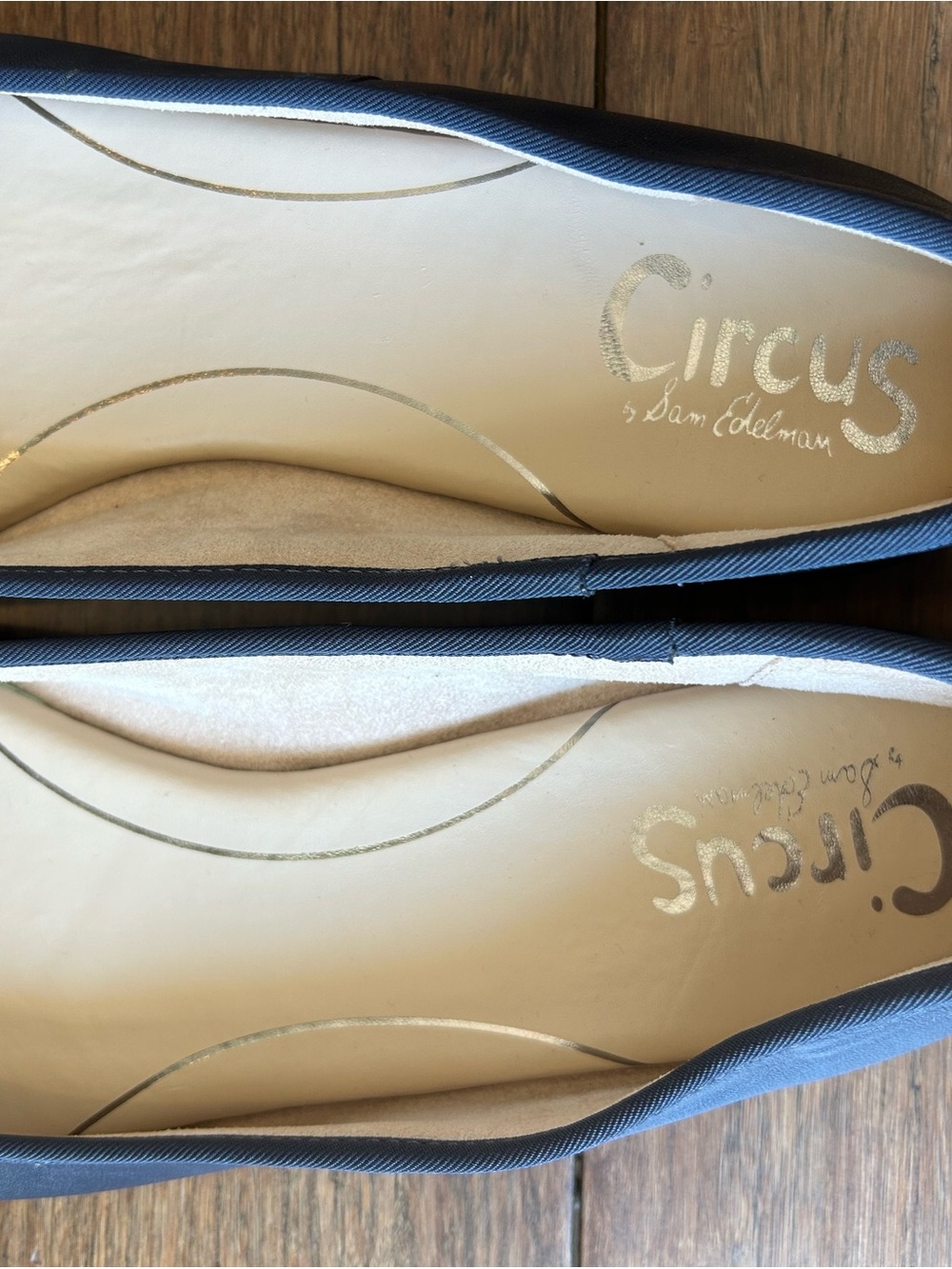 Circus by Sam Edelman Navy Bow Flats - Picture 7 of 12